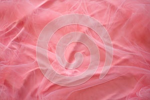 Pink light textile silk background