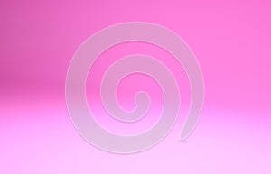 Pink Lighthouse icon isolated on pink background. Minimalism concept. 3d illustration 3D render