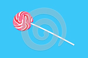 Pink lollypop