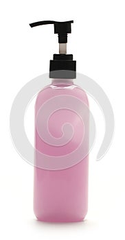 Pink Lotion Bottle