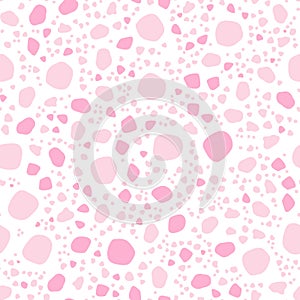 Pink marble Flecked stone seamless pattern.