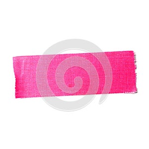 Pink matte cloth tape