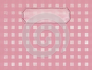 Pink/mauve Checkerd Background - Text Area