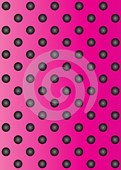 Pink metal stainless steel aluminum perforated pattern texture mesh background