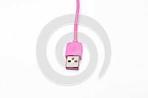 Pink Mobile phone cabler
