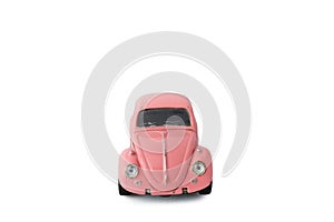 Pink model car, Toy.