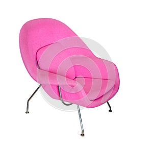 Pink modern chair