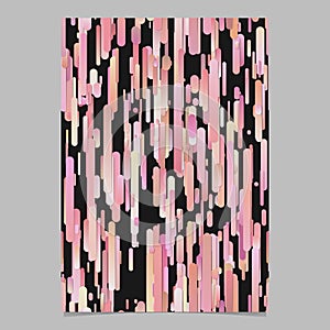 Pink modern vertical gradient stripe pattern brochure background template