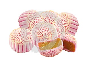 Pink Mooncake