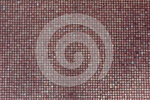 pink mosaic texture at the floor