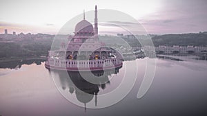 Pink mosque putrajaya malaysia