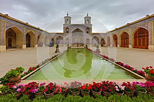 Pink Mosque in Shiraz, Iran