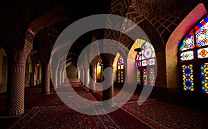 Pink Mosque, Shiraz, Iran