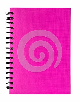 Pink notebook