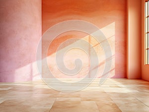pink and orange wall texture background