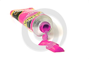 Pink Paint Tube