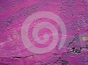 Pink painted wall background. Natural look