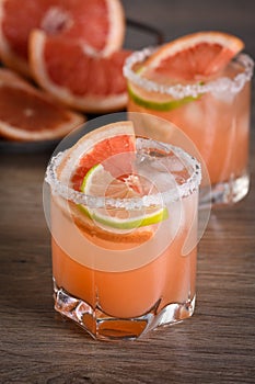 Pink Paloma is a great grapefruit and tequila cocktail