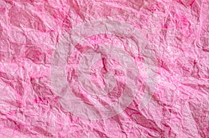 Pink paper background.