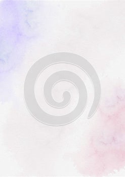 Pink pastel Stains and Blob on watercolor paper Texture Backgrounds, Soft pastel background artistic element for templates