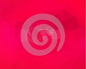 Pink Pattern. triangular template. Geometric sample. Repeating r