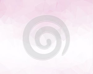 Pink Pattern. triangular template. Geometric sample.