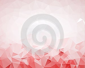 Pink Pattern. triangular template. Geometric sample. Repeating r