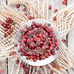 Pink Peppercorns (close-up shot)