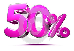 Pink 50 Percent. photo