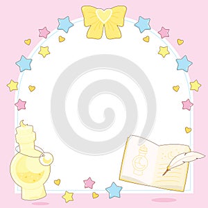 pink philter potion class frame 1