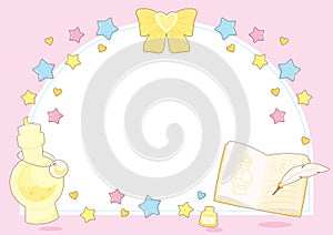 pink philter potion class frame 2