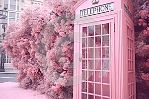 Pink Phone Booth pink imaginations pink world Pink Fantasy