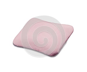 Pink pillow isolated