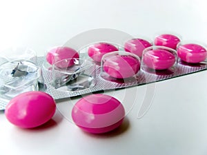 Pink pills