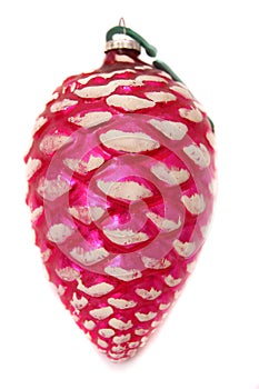 Pink Pinecone Ornament photo