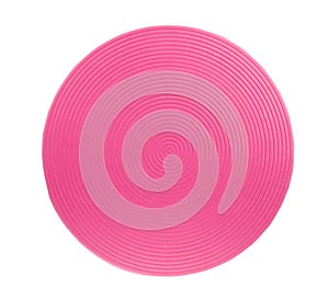 Pink placemat