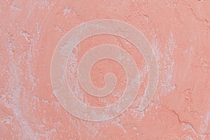 Pink plaster wall texture
