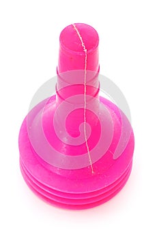 Pink plunger.