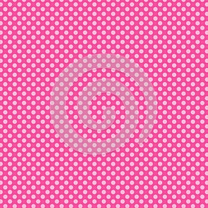 Pink Polka dot pattern