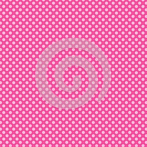 Pink Polka dot pattern