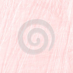 Pink polyethylene backdrop. Violet cellophane packaging