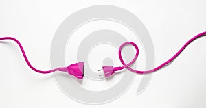 Pink Power Cable