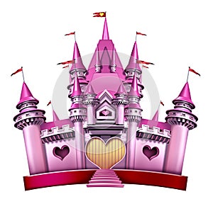 Pink Princess Castle