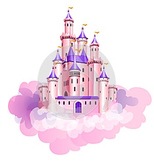 Pink princess castle.