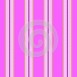 Pink princess color striped seamless pattern