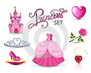 Pink priness set.