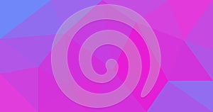 Pink Purple Abstract Low polygonal background Triangular design