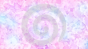 Pink, Purple and Blue Abstract Background with Watercolor Texture