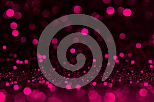 Pink , purple bokeh,circle abstract light background,Pink shining lights, sparkling glittering Valentines day,women day or event l photo
