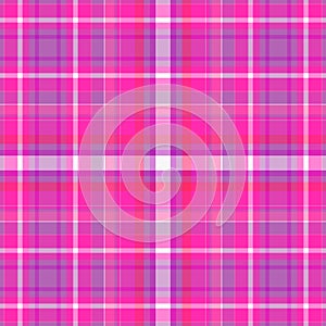 Pink and purple plaid background